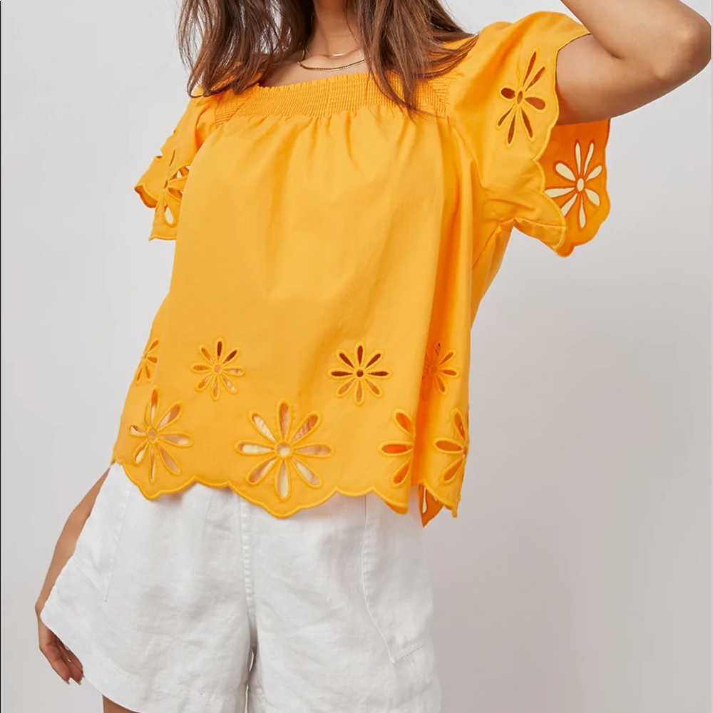 NWOT Rails Senora Eyelet Top